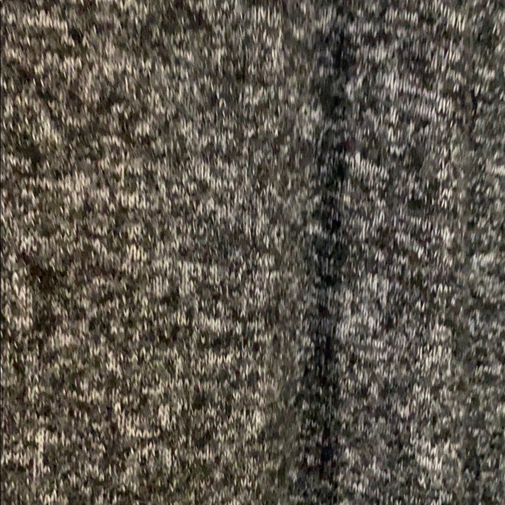 Long dark gray tie closure cardigan - Picture 3 of 3